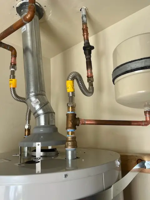 Water heater installation and plumbing repair in Vienna